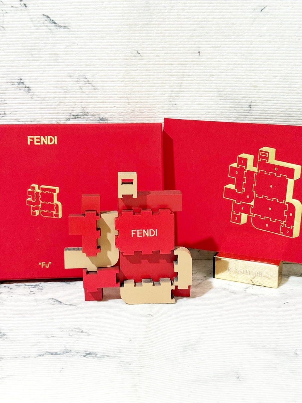 Fendi 福 🧧 Good Fortune 3D Puzzle Decor (Lunar New Year VIP Gift)